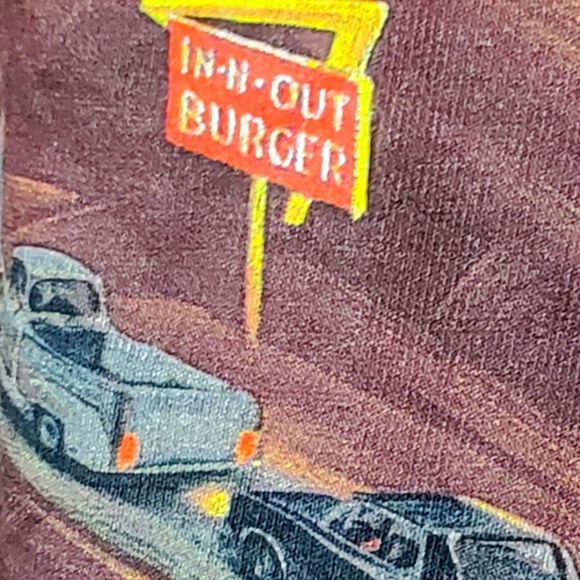 ☆In-N-Out Burger☆  70th Anniversary / Men's Cotton Tee - Picture 7 of 11